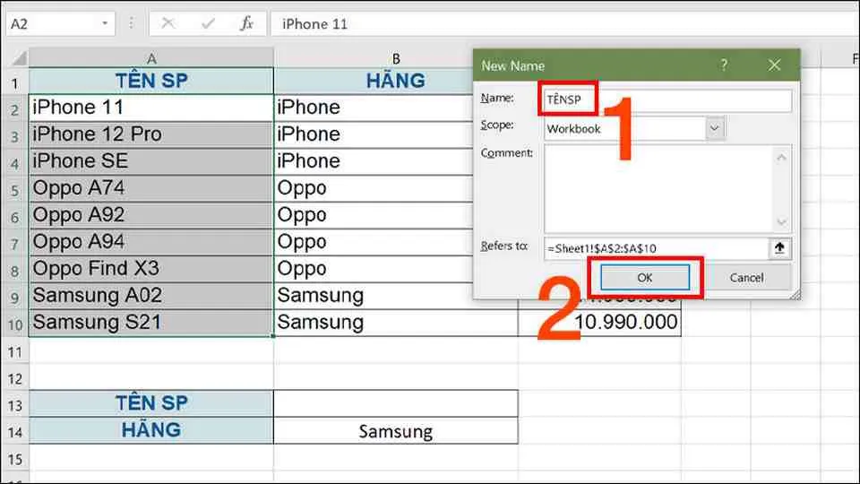 Học ngay cách tạo List trong Excel (Drop List) chi tiết từ A – Z mà bạn nên biết