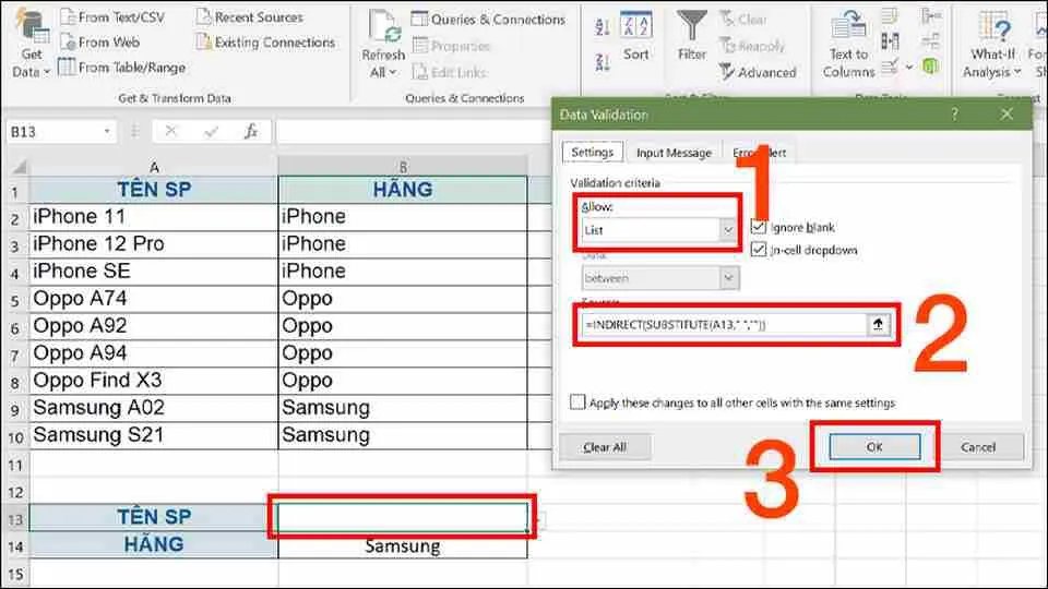 Học ngay cách tạo List trong Excel (Drop List) chi tiết từ A – Z mà bạn nên biết