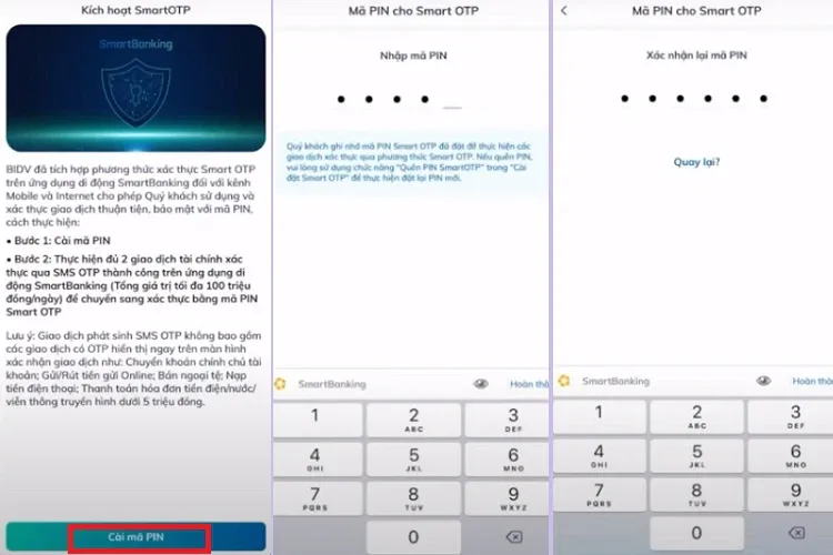 Hướng dẫn 02 cách đăng nhập SmartBanking BIDV trên điện thoại mới chi tiết nhất