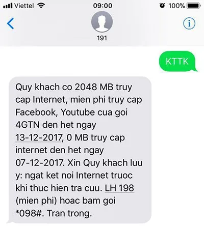 [Hướng dẫn] 2 Bước đơn giản để nhận 2GB data internet 4G từ Viettel hoàn toàn MIỄN PHÍ