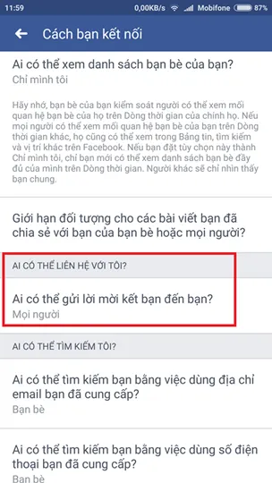 Hướng dẫn 2 cách chặn gửi lời mời kết bạn trên Facebook