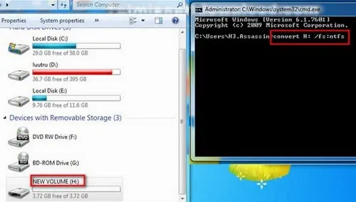 Hướng dẫn 2 cách chuyển định dạng USB từ FAT32 sang NTFS nhanh gọn