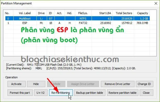 Hướng dẫn 2 cách khắc phục khi USB bị chia thành 2 hoặc nhiều ổ đĩa