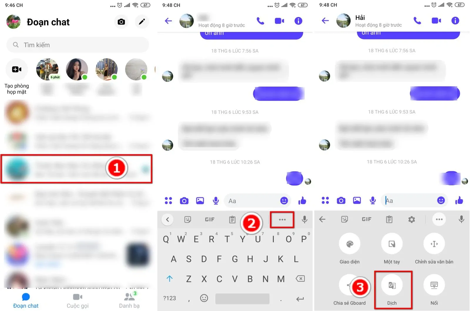 Hướng dẫn bạn cách để dịch tin nhắn trên Messenger cực hay