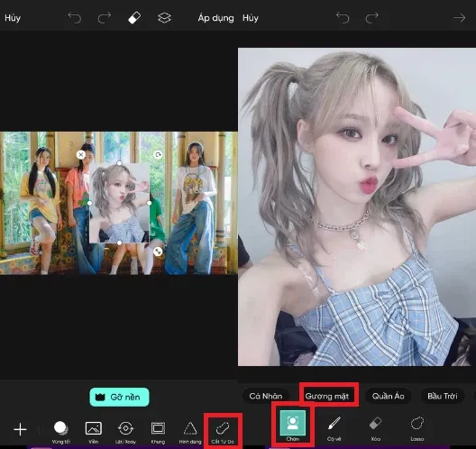 Hướng dẫn bạn cách ghép mặt vào ảnh bằng Picsart cực dễ