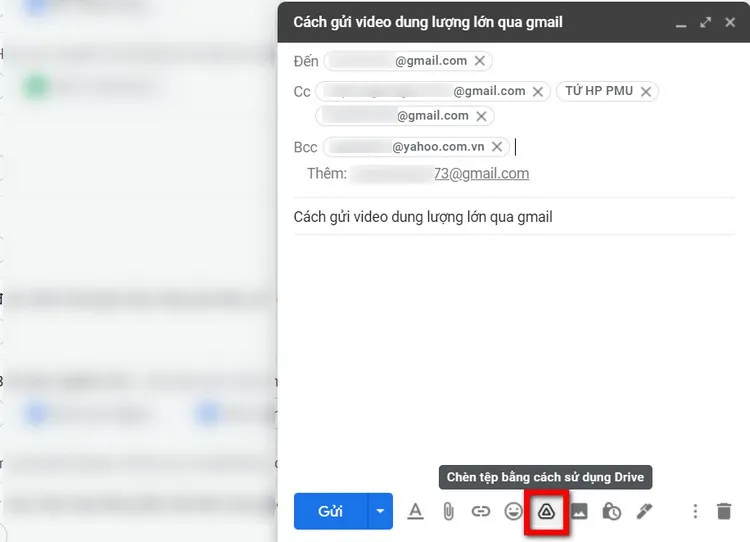 Hướng dẫn bạn cách gửi video qua Gmail cực dễ