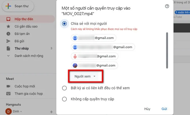 Hướng dẫn bạn cách gửi video qua Gmail cực dễ