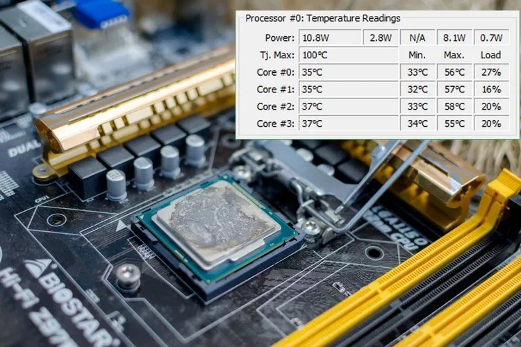 Hướng dẫn bạn cách kiểm tra nhiệt độ CPU trên máy tính một cách nhanh nhất