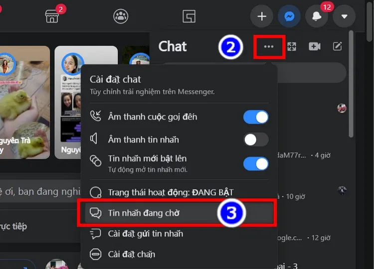 Hướng dẫn bạn cách nhận tin nhắn từ người lạ trên Facebook