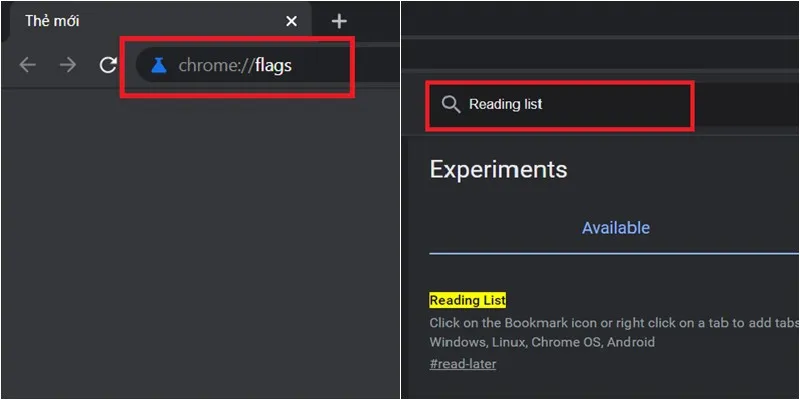 Hướng dẫn bạn cách sử dụng Reading list trên Chrome
