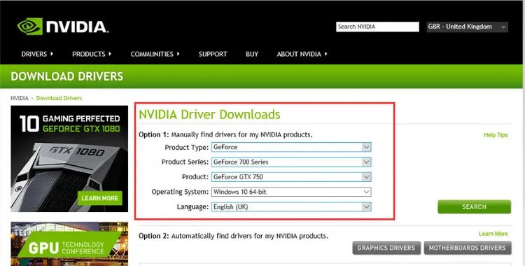 Hướng dẫn bạn cách sửa lỗi driver NVIDIA không tương thích với phiên bản Windows