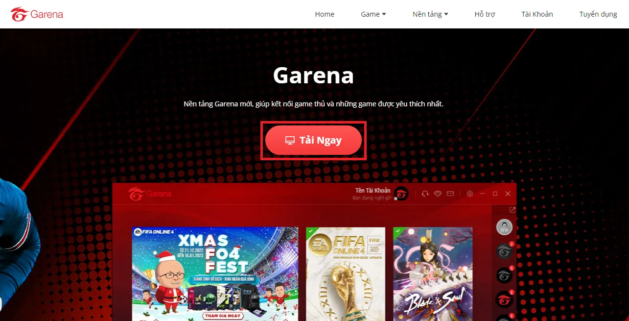 Hướng dẫn bạn cách tải Garena PC, Garena Mobile phiên bản mới nhất năm 2023