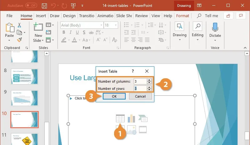 Hướng dẫn bạn cách tạo bảng trong PowerPoint với những thao tác cực dễ