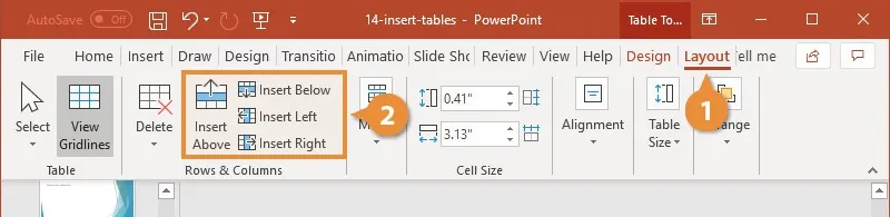 Hướng dẫn bạn cách tạo bảng trong PowerPoint với những thao tác cực dễ