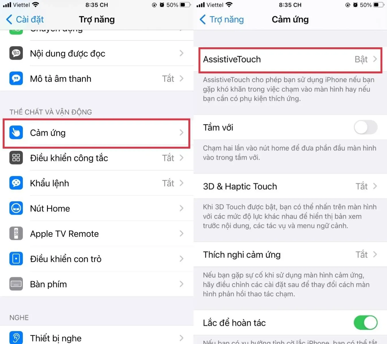 Hướng dẫn bạn cách tắt xác thực bằng AssistiveTouch trên iPhone