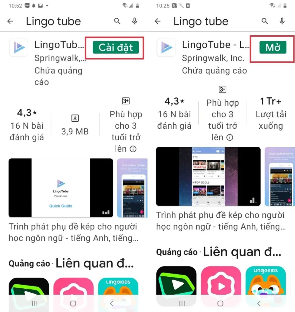 Hướng dẫn bạn cách xem phụ đề song ngữ YouTube trên điện thoại Android nhanh chóng và tiện lợi nhất