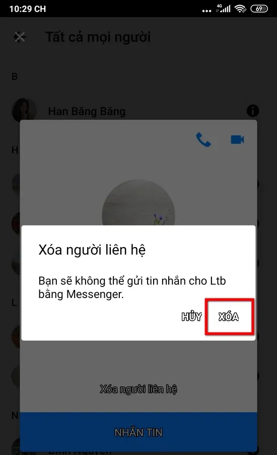 Hướng dẫn bạn cách xóa gợi ý tìm kiếm trên Messenger cực dễ