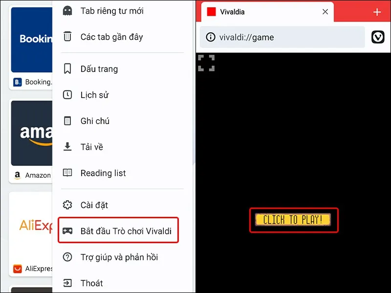 Hướng dẫn bạn chơi game trên trình duyệt Vivaldi Browser