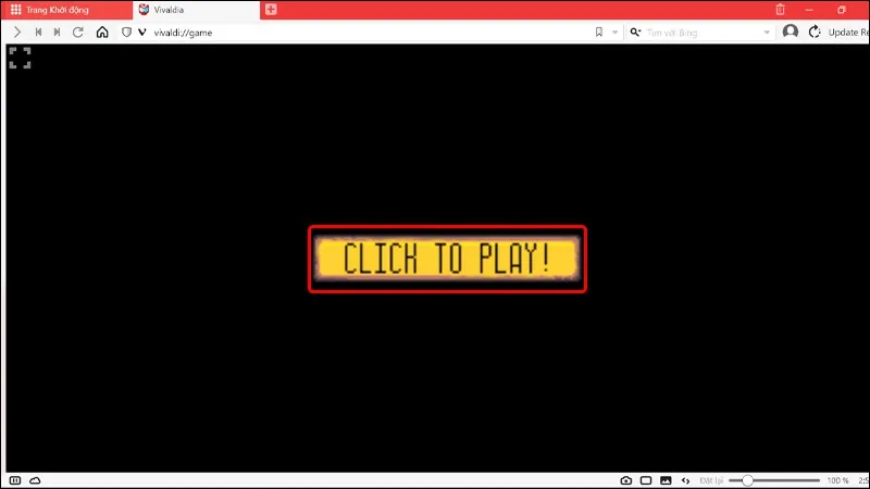 Hướng dẫn bạn chơi game trên trình duyệt Vivaldi Browser