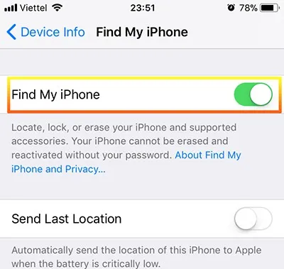 Hướng dẫn bật bảo mật quan trọng Find My iPhone và xử lý bị thất lạc mất thiết bị!