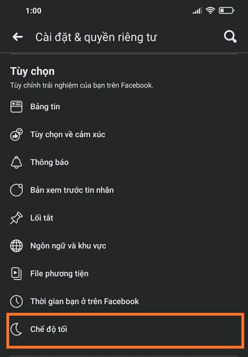 Hướng dẫn bật Dark Mode trên Facebook nhanh chóng