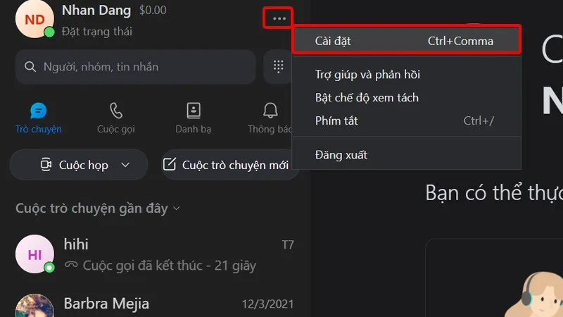 Hướng dẫn bật phụ đề cuộc gọi trên ứng dụng Skype cực dễ