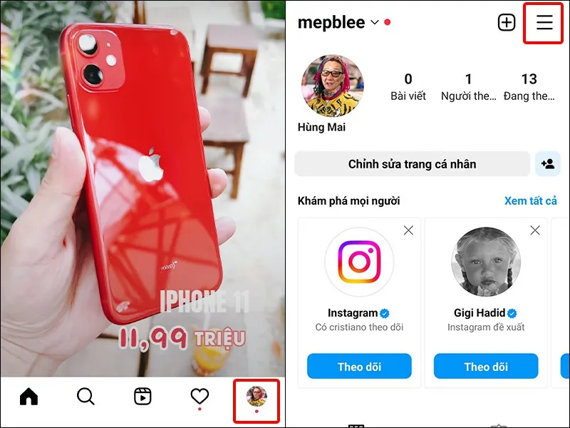 Hướng dẫn bật, tắt lưu ảnh chất lượng gốc trên Instagram đơn giản, nhanh chóng