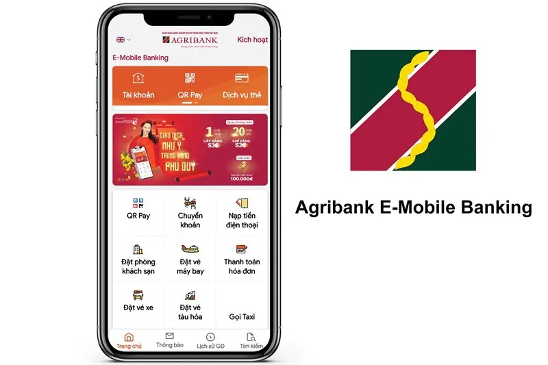 Hướng dẫn các bước đăng ký Agribank E-Mobile Banking