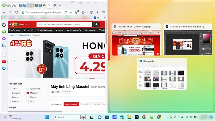 Hướng dẫn các cách chia đôi màn hình máy tính đơn giản trên Windows 10, Windows 11 và MacBook