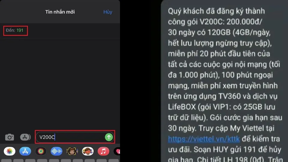 Hướng dẫn các cách đăng ký gói cước V200C của Viettel, ưu đãi khủng lên tới 120GB data