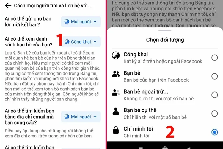 Hướng dẫn cách ẩn bạn bè trên Facebook đơn giản bằng điện thoại và máy tính