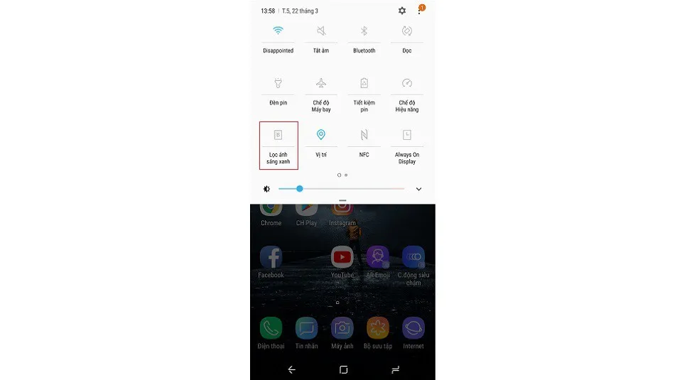 Hướng dẫn cách bật chế độ ban đêm cho điện thoại Galaxy S9 và S9+