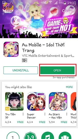 Hướng dẫn cách cài đặt game Au Mobile trên Samsung miễn phí