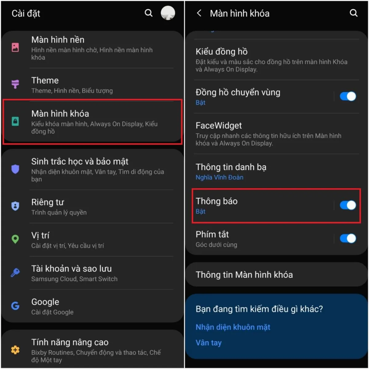 Hướng dẫn cách cài đặt Messenger hiển thị trên màn hình khóa