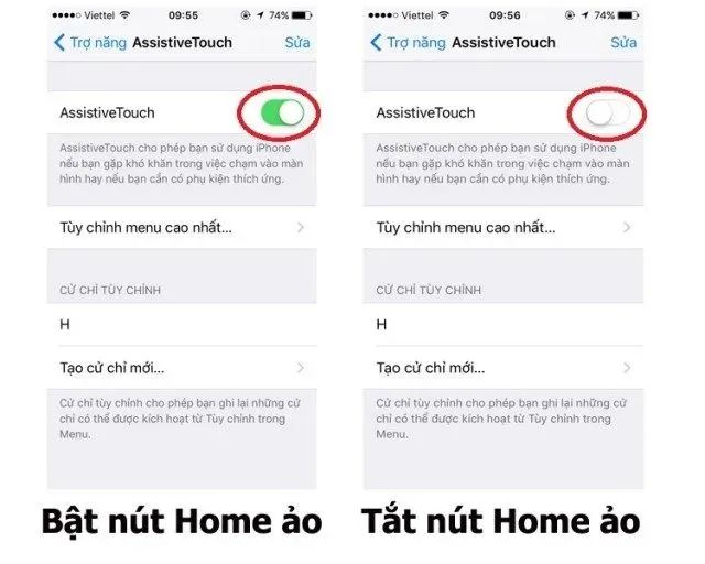 Hướng dẫn cách cài đặt nút Home trên iPhone dễ dàng, nhanh chóng, trong vòng vài nốt nhạc