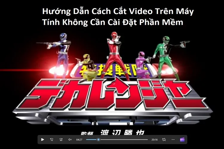 Hướng dẫn cách cắt video trên máy tính không cần cài đặt thêm phần mềm