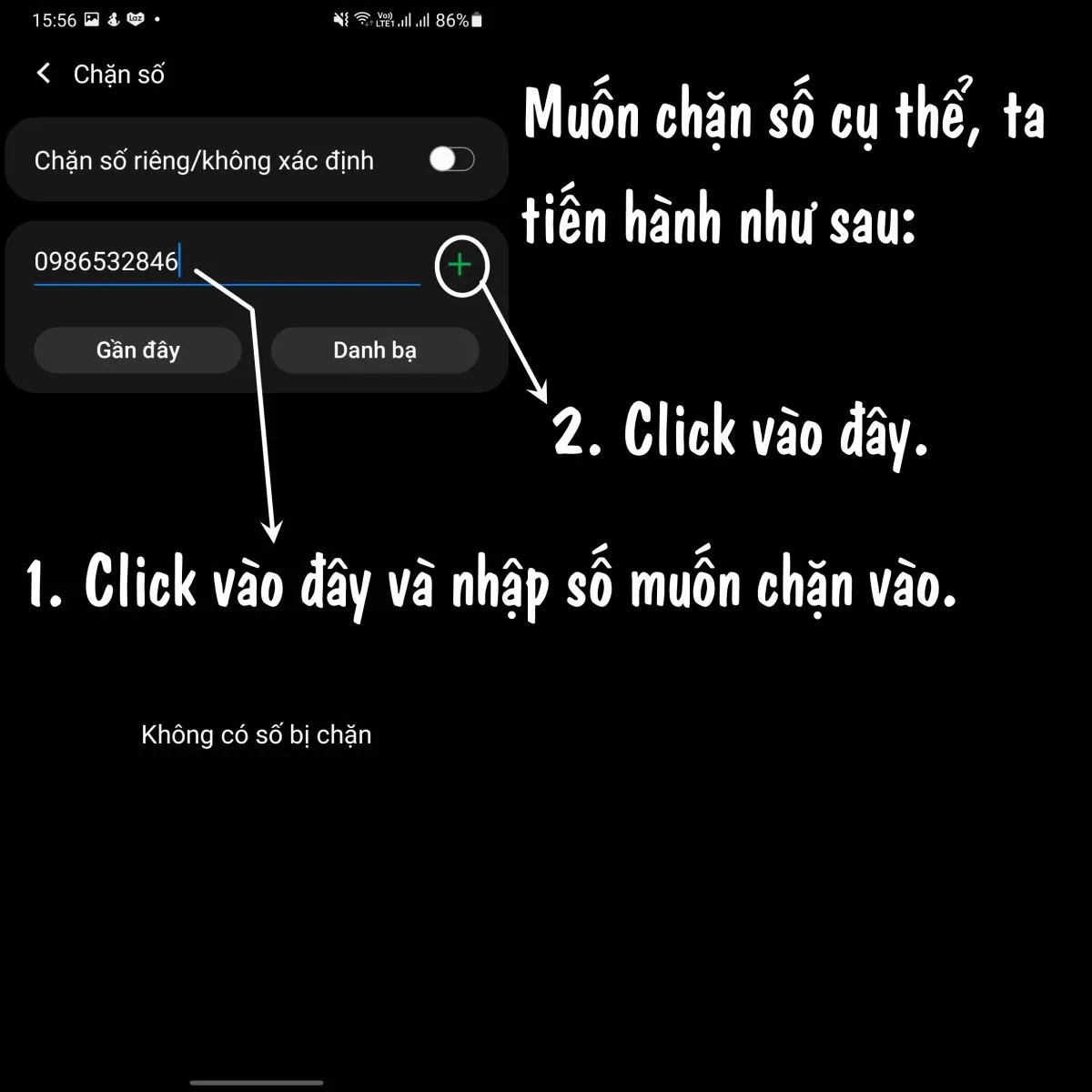 Hướng dẫn cách chặn cuộc gọi đến từ số lạ trên điện thoại Android