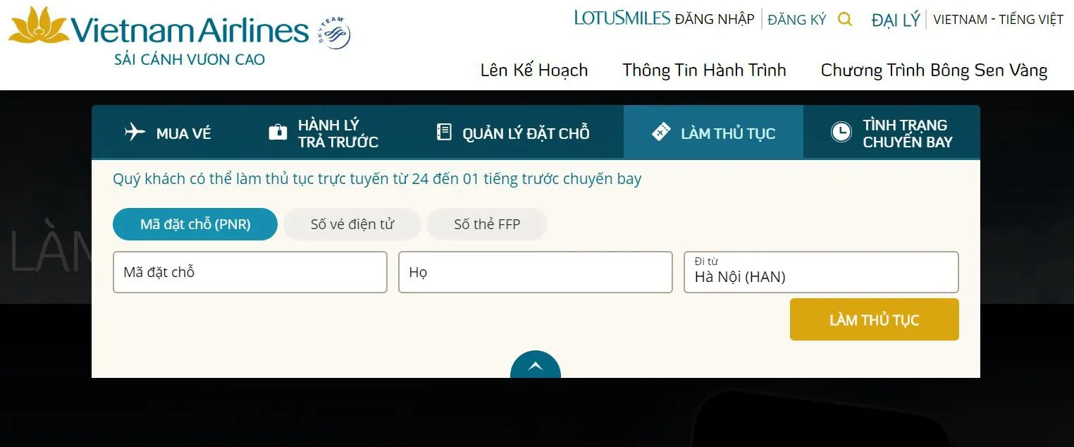 Hướng dẫn cách check in online Pacific nhanh chóng chỉ với vài thao tác đơn giản