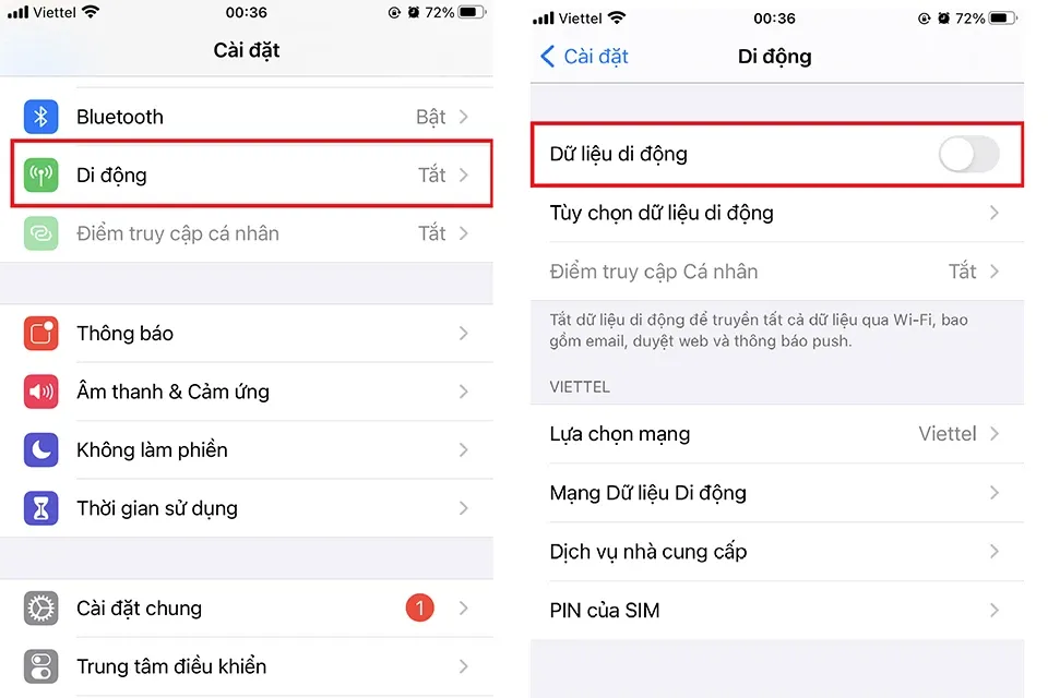 Hướng dẫn cách chia sẻ 4G trên iPhone và điện thoại Android