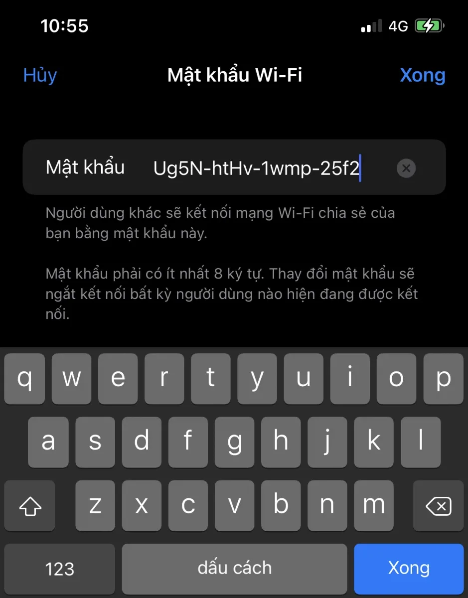 Hướng dẫn cách chia sẻ WiFi trên iPhone với các thiết bị khác mới nhất