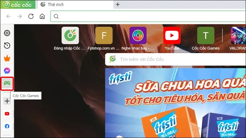 Hướng dẫn cách chơi game trên trình duyệt Cốc Cốc cực vui