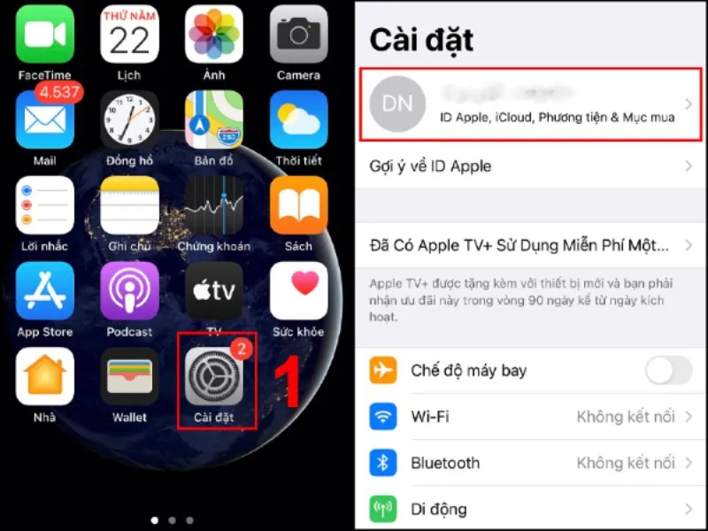 Hướng dẫn cách chuyển vùng về Việt Nam trên điện thoại iPhone mới nhất 2024