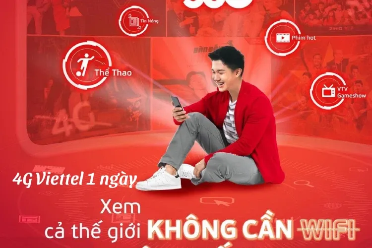 Hướng dẫn cách đăng ký 4G Viettel 1 ngày đơn giản nhất