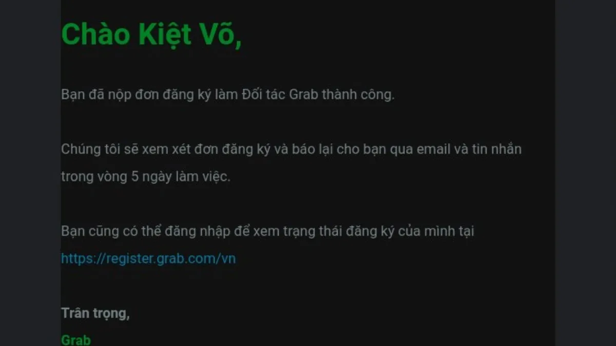 Hướng dẫn cách đăng ký chạy Grab xe máy online nhanh chóng ngay tại nhà năm 2024