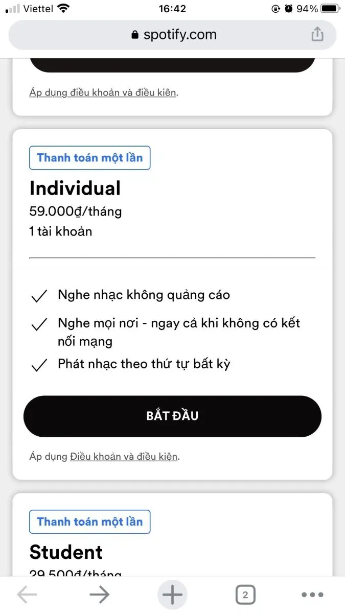 Hướng dẫn cách đăng ký Spotify Premium trên điện thoại và máy tính chi tiết