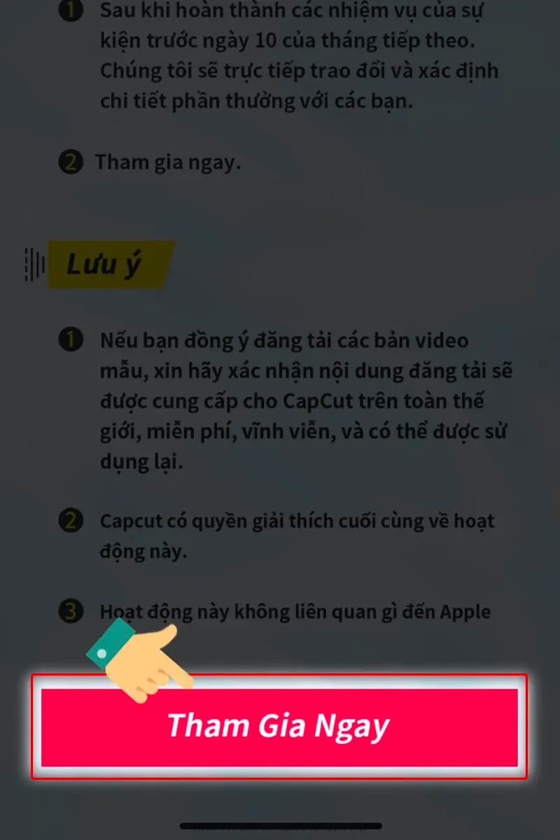 Hướng dẫn cách đăng mẫu lên Capcut đúng quy trình