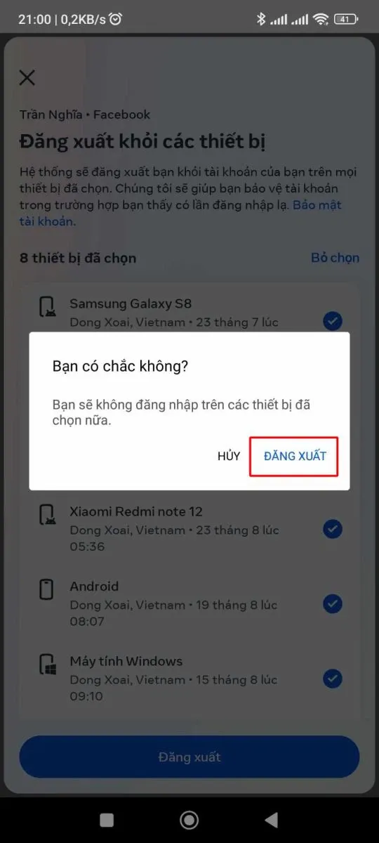 Hướng dẫn cách đăng xuất Facebook trên máy tính, điện thoại và từ xa một cách dễ dàng, nhanh chóng