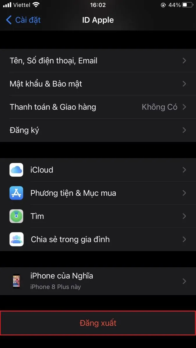 Hướng dẫn cách đăng xuất, thay đổi tài khoản App Store trên iPhone