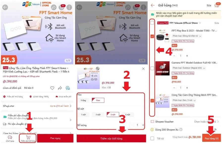 Hướng dẫn cách đặt hàng trên Shopee đầy đủ, dễ hiểu