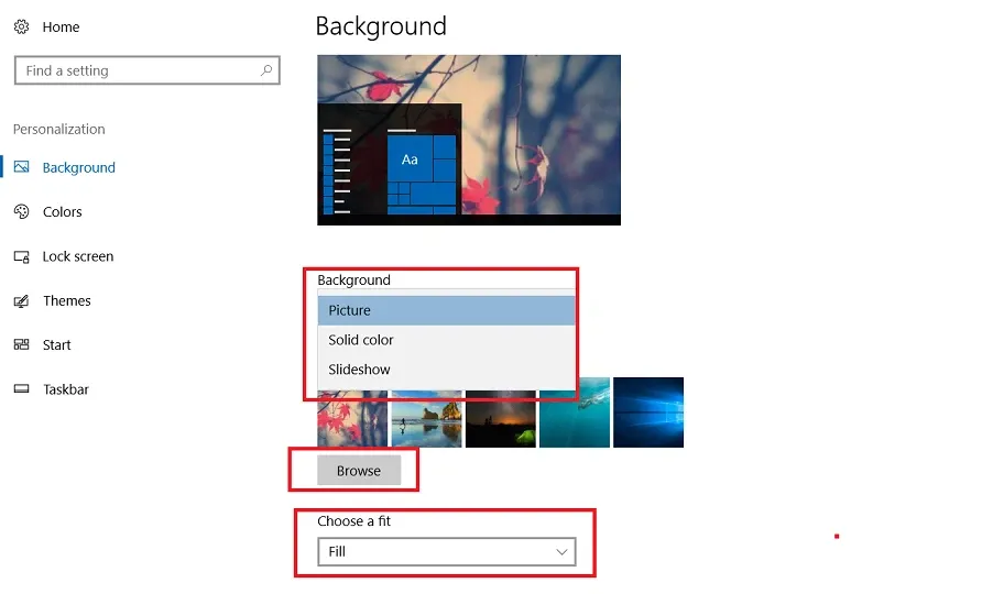 Hướng dẫn cách đổi hình nền máy tính Windows 10